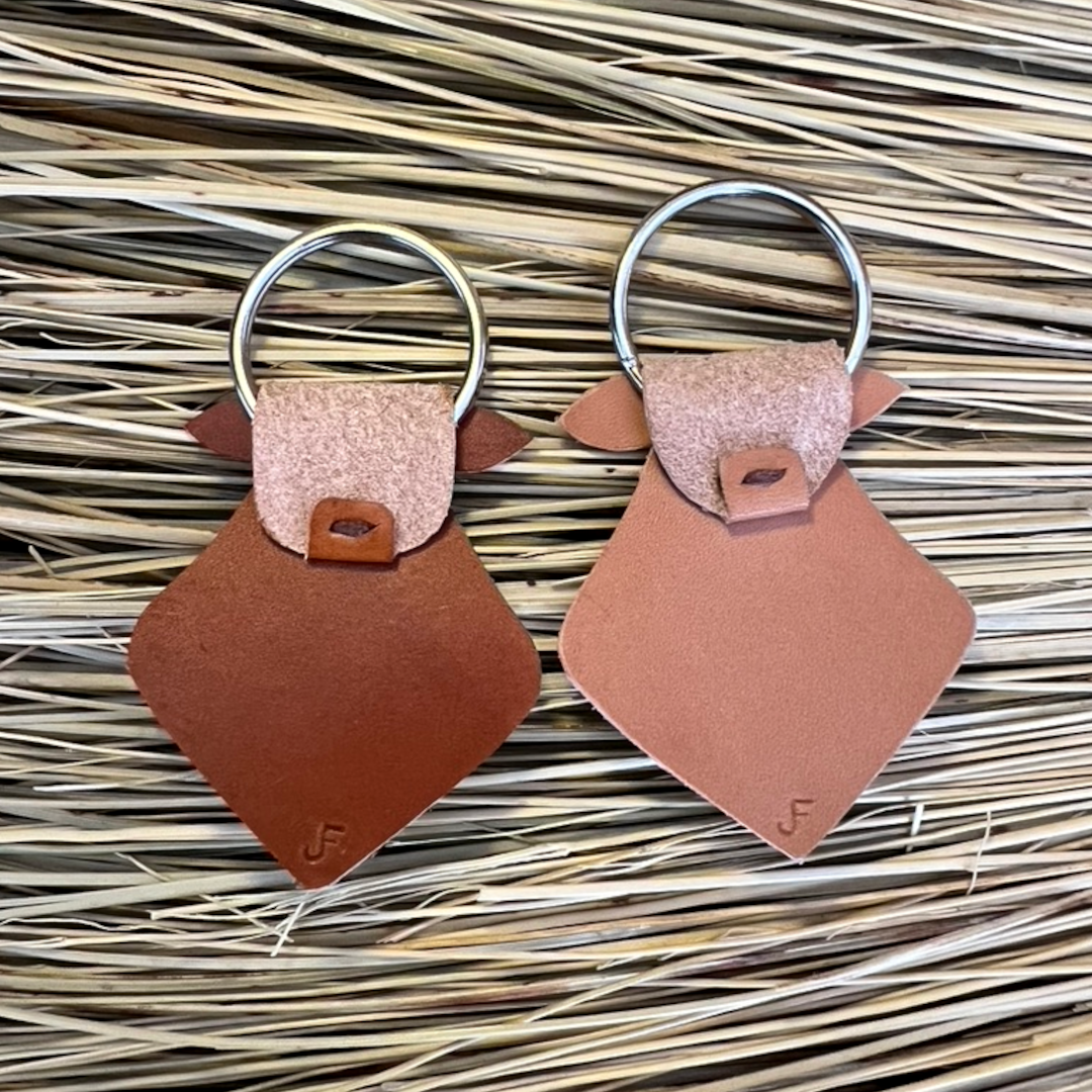 Cow Keychain